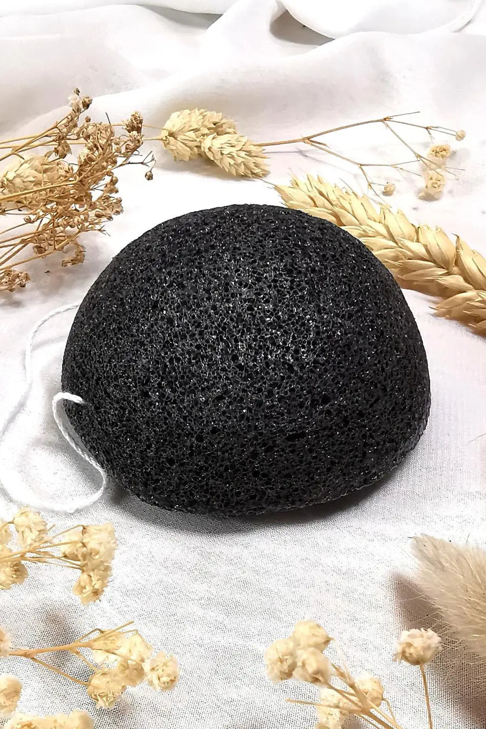 naturalne włókna konjac do oczyszczania skóry twarzy delikatnym dotykiem
