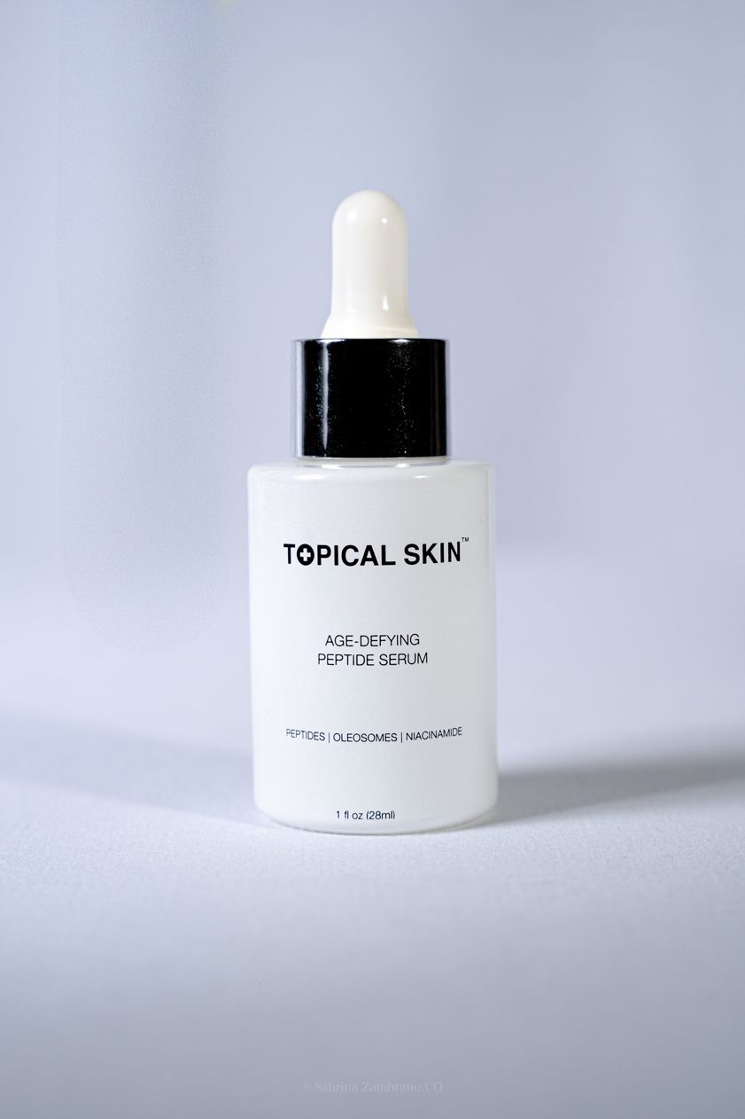 Opakowanie serum peptydowego z pipetą do aplikacji